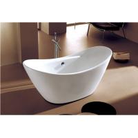 China cUPC freestanding antique bathtub seamless joint finish oval acrylic tub for USA Canada for sale