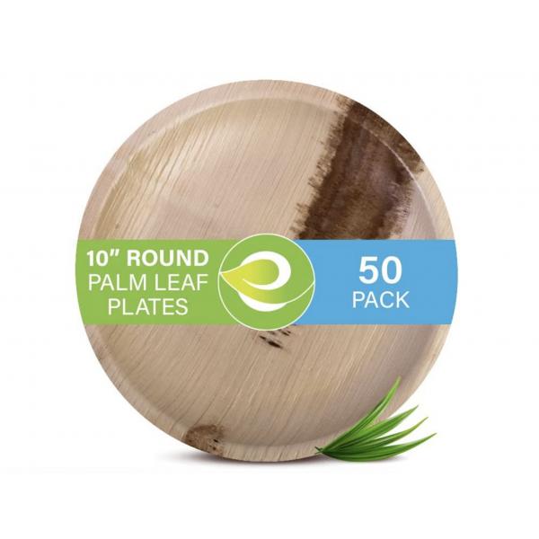 Quality Compostable Areca Palm Leaf Plates For Take Away for sale