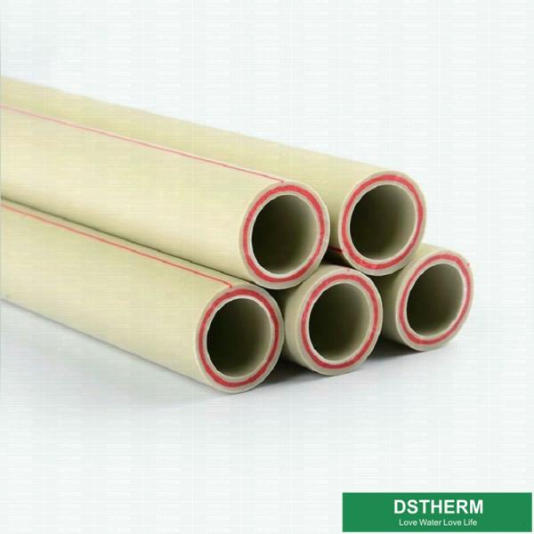 Quality PN25 PPR Fiberglass Composite Pipe Sanitary Smooth Interior Walls Custom Size for sale