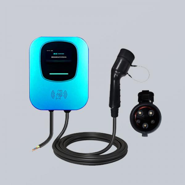 Quality 11kw 16A Type1 Wall Mounted EV Charger With LED Indicator Light for sale
