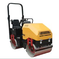 Quality 2 Ton Hand Road Roller , Stable Running Diesel Road Roller 30% Grade Ability for sale