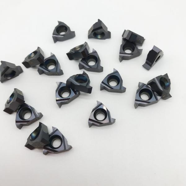 Quality Tungsten 11ir A60 Inserts , External Threading Inserts 11IER Hard Material Use for sale