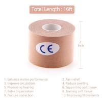 China Non Sterile Breathable Athletic Elastic Kinesiology Tape factory