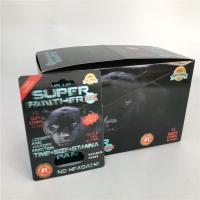 China Plastic Super Panther Pill Blister 3D Lenticular Card CMYK factory