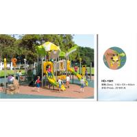 China Kids Outdoor Playsets Playground LLDPE Plastic Playground Amusement Park Children Play House Outdoor Equipment factory