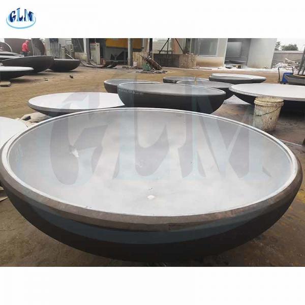 Quality ASME 150mm Carbon Steel Dished Heads Elliptical Tank Stainless Steel 316L for sale