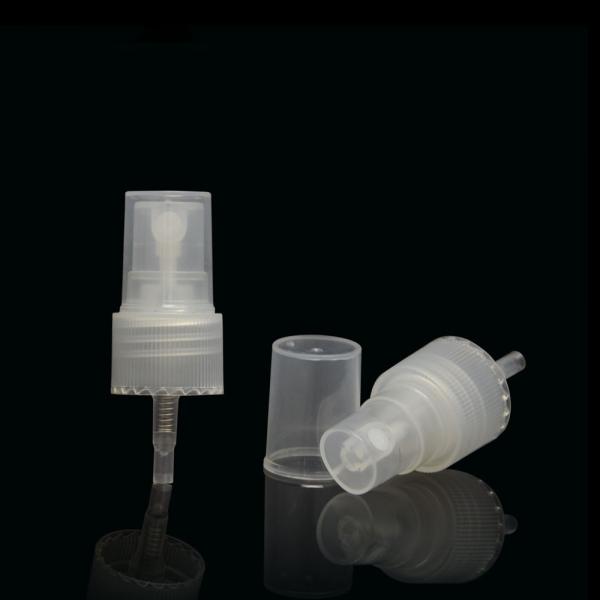 Quality 20/410 20mm Black Plastic Pp Mist Sprayer For Sanitizer With Cap for sale