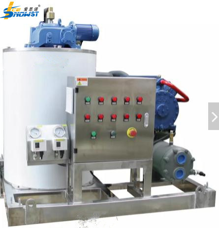 Quality 10 Ton Seawater Flake Ice Machine Commercial Ice Flaker for sale