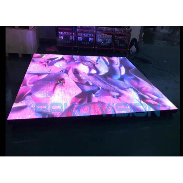 Quality Waterproof Dance Floor Stage Rental LED Display Optional Interactive Effect 3.91mm for sale