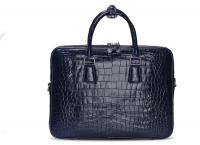 China Dongguan factory wholesale genuine crocodile leather business briefcase man handbag factory
