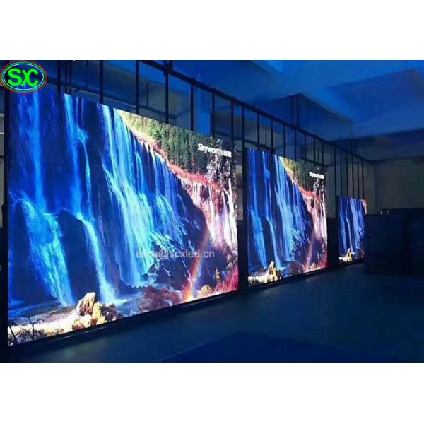 Quality High Resolution Indoor P4 RGB Electronic LED Video Display Nova Control for sale