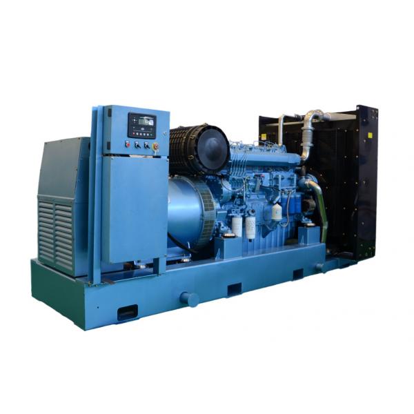 Quality 1000kVA Weichai Diesel Generator Set Blue Stationary Generator Set for sale