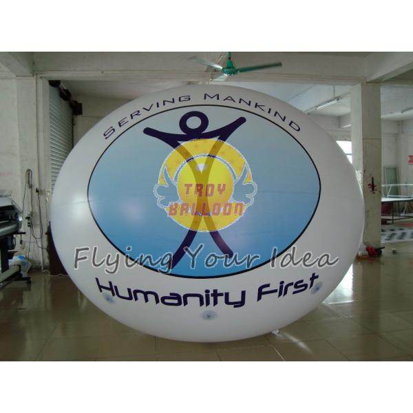 Quality Giant Oval Balloon with Logo Printed for Sporting events, Inflatable ground balloons for sale