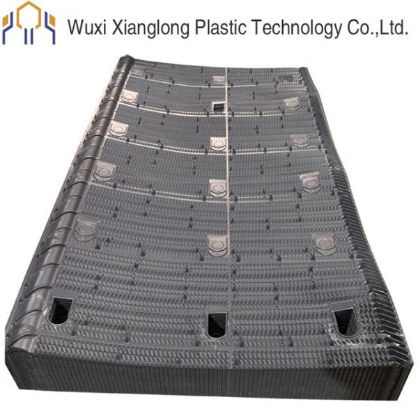 Quality Hanging 1350mm Cooling Tower Infill Cross Flow Media 0.38-0.6mm for sale