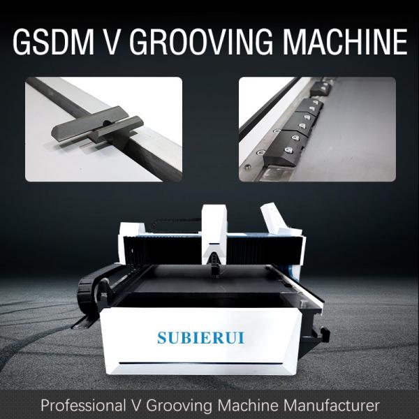 Quality Precision Auto V Grooving Machine For Signage V Groove Cutter Machine 1232 for sale