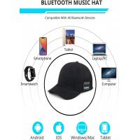 China Music hat with dual bluetooth speaker Washable Wireless bluetooth speaker as best gift for family,Hip-hop for sale