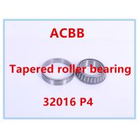 Quality 32016 P4 Tapered Roller Bearing 3000RPM-4000RPM for sale