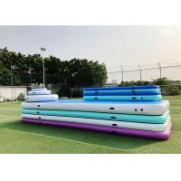 China Eco Friendly Fitness Exercise Inflatable Gymnastics Mat For Home factory