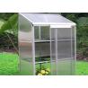 China Aluminium Frame Indoor Garden Greenhouse , Mini Garden Greenhouse For Plants Grows factory