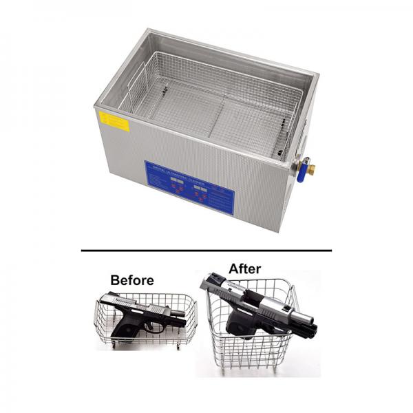 Quality 22.5L Ultrasonic Gun Cleaner Height 150mm Quick Cleaning Process for sale