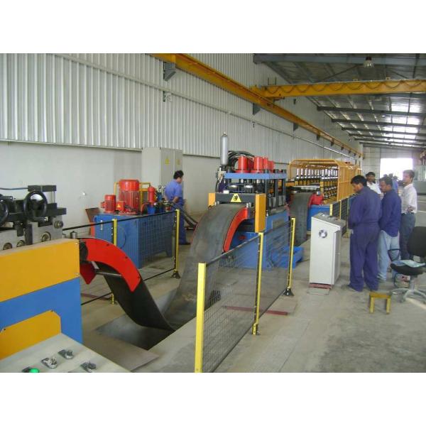 Quality High Precision Steel Roller Forming Machine For W Shape Two / Three Waves for sale