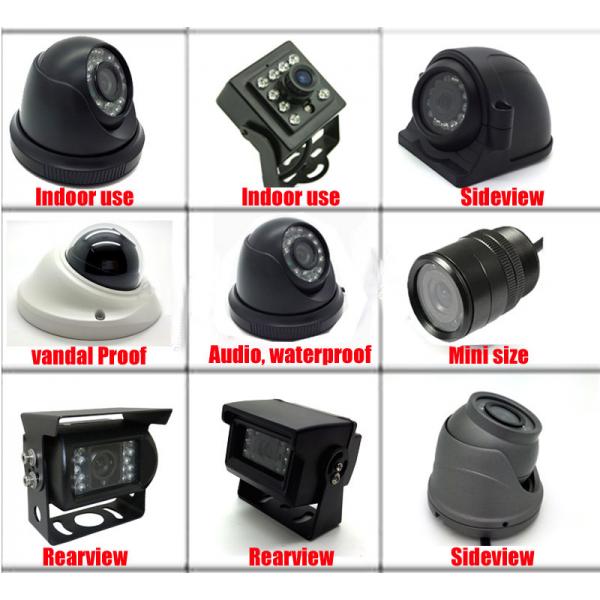 Quality 256G SD card High Definition 1080P Security System Bus 4CH MDVR Suit for sale