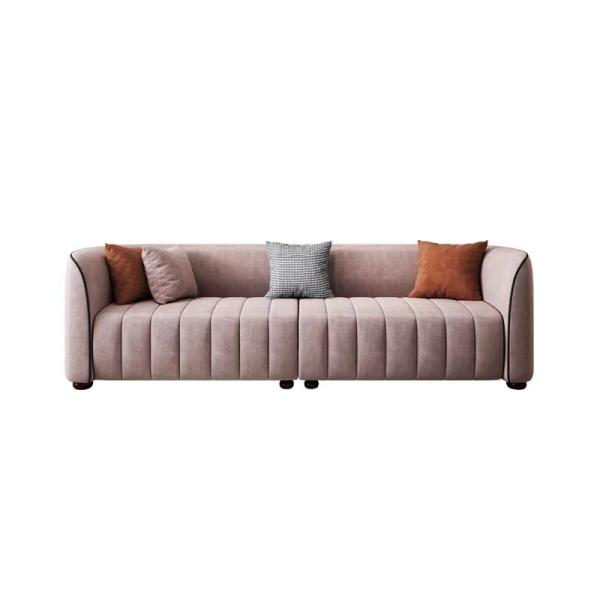 Quality Piano Key Hotel Room Sofa Modern Flannelette Sofa for sale