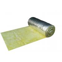 China Sound Proofing FSK Glass Wool Blanket Insulation , Yellow Fiberglass Blanket factory
