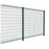 China Roll Top Welded Wire Mesh Fence Panels Galvanized / Powder Coated Surface factory