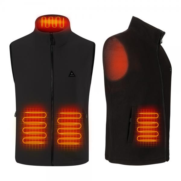 Quality 7.2v 5200mAh Battery Powered Electric Vest Heated Gilet Womens for sale