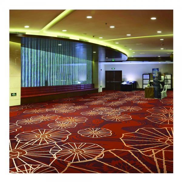 Quality Woven Axminster Wool Nylon Carpet Wall To Wall Ballroom And Banquet Hall for sale
