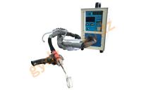 China Copper Lines Brazing High Efficiency Portable Handheld Induction Coil Heater factory