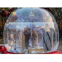 China Outdoor Inflatable Advertising Products Transparent Christmas Snow Globe factory