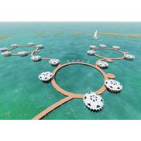 China Light Steel Framing Prefabricated Overwater Bungalow / Prefab House For Resort Water Bungalow factory