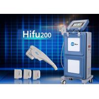China Non Surgical Facelift HIFU Treatment ,  Vertical Ultrasound Facelift Machine Power 60W factory