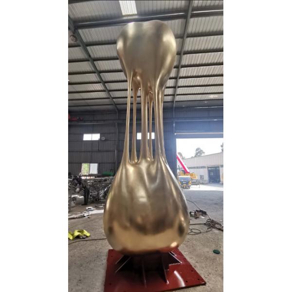 Quality ODM Decoration Brass 4.6m Modern Metal Sculpture for sale