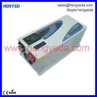 China pure sine wave 2000w power inverter with charger and LCD display factory