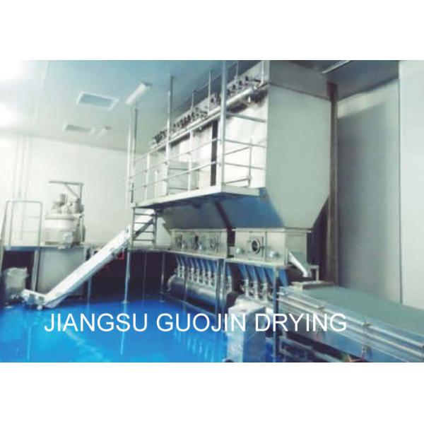 Quality HFBD Horizontal Continuous GMP Fluidized Bed Dryer for sale