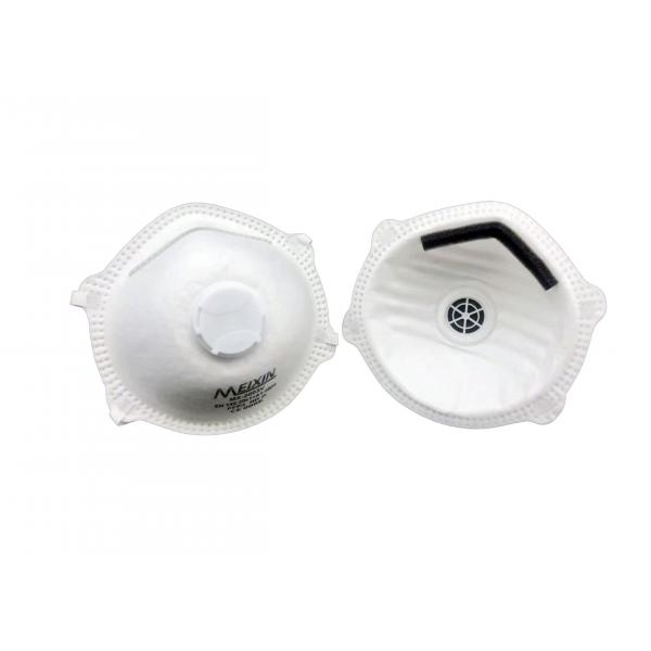 Quality FFP2V D Anti Pollution Dust Mask Non Woven Fabric Material Large Inner Space for sale