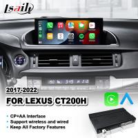China Wireless Carplay & Android Auto Interface for Lexus CT 200h FSport CT 2017-2022 for sale