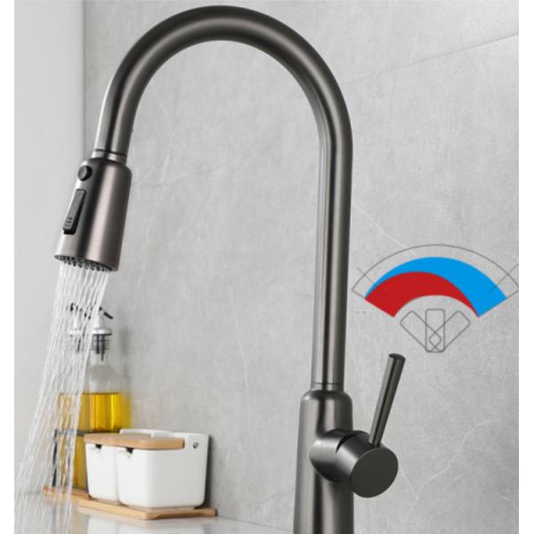 Quality SUS304 Stainless Steel Kitchen Tap Pull Down Sprayer 3 Functions for sale