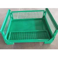 Quality Wire Mesh Lockable Pallet Cages For Lifting 1000Kg OEM for sale