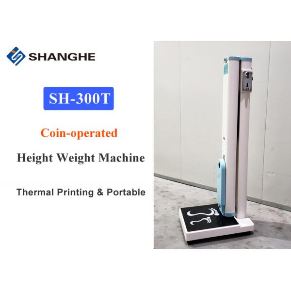 Quality Lcd Screen Coin Operated Weighing Scales For Drugstore / Shopping Malls for sale