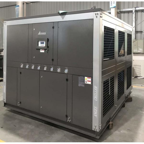 Quality 100 Ton Air Cooling Screw Chiller 100HP Injection Molding Machine Water Chiller for sale