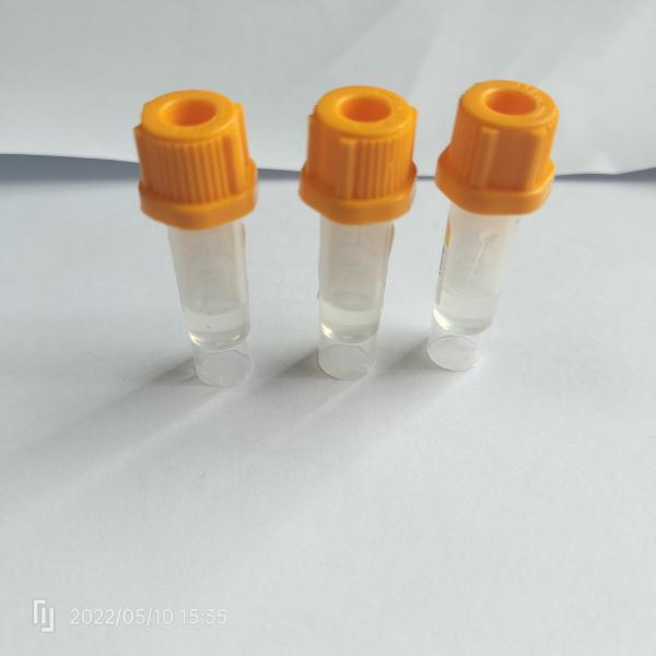 Quality 0.25ml-1ml Child Non Vacuum Blood Collection Tube Gel Vacutainer Tubes for sale