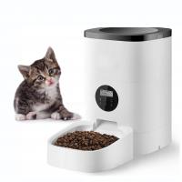 Quality ODM Automatic Pet Feeder 2.8L Stainless Steel Food Container Dual Power Supply for sale