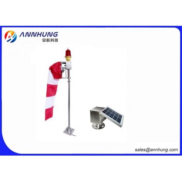 Quality Internally Illuminated  Direction Indicator With Heliport Solar Wind Cone for sale