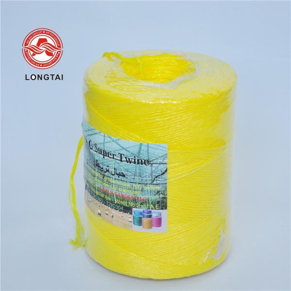 Quality High Breaking Strength PP Baler Twine , Virgin Polypropylene Baler Twine for sale