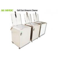 China Token Operated Ultrasonic Golf Club Washing Machine Easily Move With Handle factory
