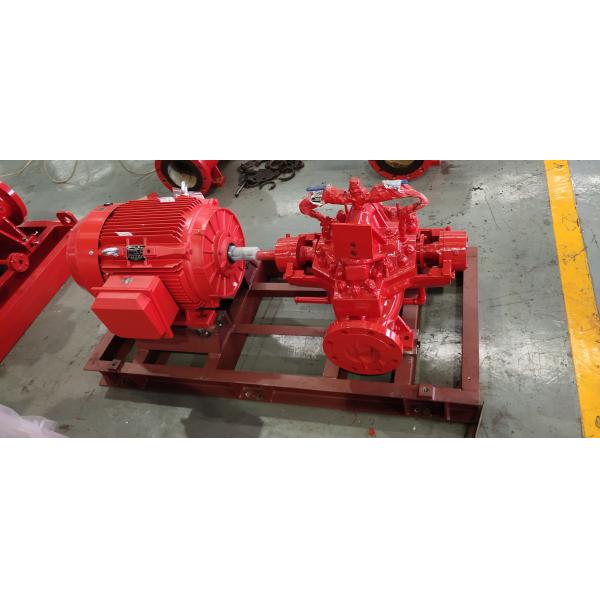 Quality 300 GPM 83 PSI Fire Fighting Pump System , SS UL FM Diesel Fire Pump Package for sale